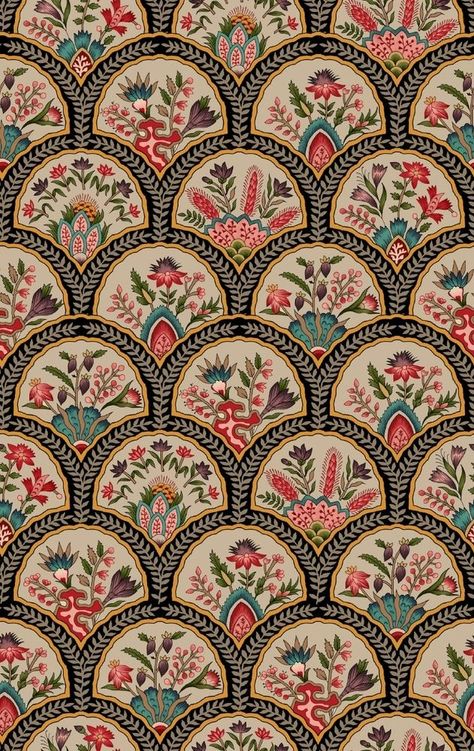 Traditional Indian Prints, Textile Border, Indian Textile Design, Winter Prints, African American Quilts, Traditional Textiles, India Pattern, Ajrakh Prints, Indian Patterns