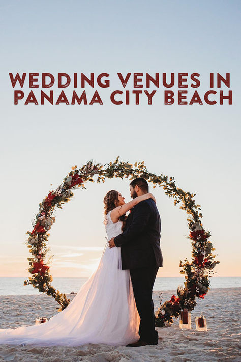 Panama City Beach Wedding, Beach Wedding Locations, Beach Wedding Reception, Wedding Venues Beach, Panama City Beach, Future Wedding Plans, Art Deco Engagement Ring, Panama City Panama, Sandy Beaches