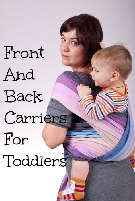 Looking for front and back carries for toddlers that will let you carry your little one in comfort and style? Check out a few of our favorite solutions! Diy Baby Carrier, Baby Wearing Wrap, Baby Carrier Cover, Moby Wrap, Baby Carrying, Best Baby Carrier, Toddler Wearing, Newborn Hacks, Wrap Carrier