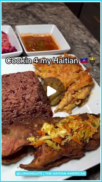 #1 Haitian-American Platform on Instagram: "Yes To Absolutely Everything Here!! 😍🇭🇹🇭🇹 ⁠ 🎥 @Goldieroc⁠ #lunionsuite #haitianamerican #haitianfood #culture" Haitian Cuisine, Haitian Food, Haitian Food Recipes, Caribbean Recipes, Yummy In My Tummy, On Instagram, Instagram