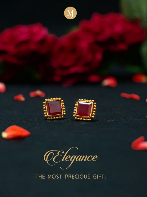 Give your special someone the gift of eternal elegance with timeless pieces from #MalaniJewelers. Shop at our store in Atlanta, Dallas or Tampa. #Earrings Cloth Banner Design, Jewellery Creative Ads, Body Wash Packaging, Indian Gold Bangles, Jewelry Gold Necklaces, Gold Indian Jewelry, Jewelry Banner, Jewelry Text, 22 Karat Gold Jewelry