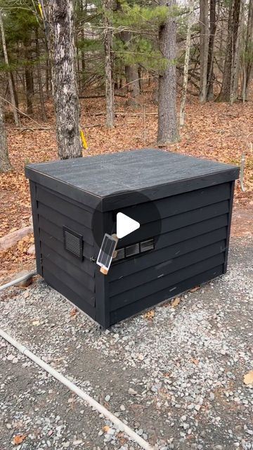 Innovative Builds & Remodel on Instagram: "The ultimate generator shed.  Thank you @generator_mart for sponsoring this project!  • • • #offgrid #offgridliving #generator #portablegenerator #backuppower #honda #solar #solarsystem #solarenergy #carpenter #tinyhouse #tinyhome #woodwork #shed #creative" Generator Sound Proof Enclosure Diy, Generator Cover Ideas, Diy Generator Enclosure, Generator Shed Ideas, Portable Generator Enclosure, Generator Storage, Generator Enclosure, Solar Shed, Generator Shed