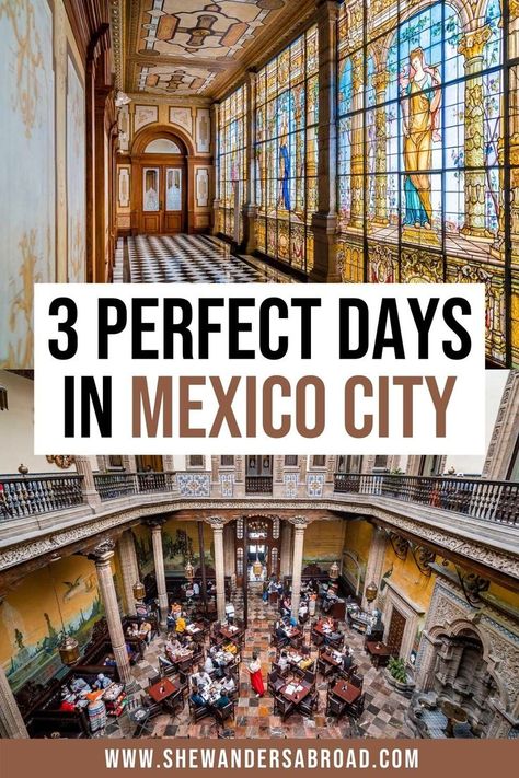 The only 3 days in Mexico City itinerary you'll ever need. Follow this detailed itinerary with lots of useful tips to see the best of Mexico City in 3 days! | Mexico travel tips | Mexico travel guide | Mexico City travel guide | Mexico City travel places to visit | Mexico City travel itinerary | Mexico City travel aesthetic | Things to do in Mexico City | What to do in Mexico City | Mexico City 3 day itinerary | Mexico City travel itinerary | Mexico City photography | Mexico City restaurants Weekend In Mexico City, Mexico City Day Trips, Mexico City Travel Outfit, What To Do In Mexico City, Mexico City Itinerary, Things To Do In Mexico City, Mexico Tourist Attractions, Mexico City Photography, Mexico City Aesthetic