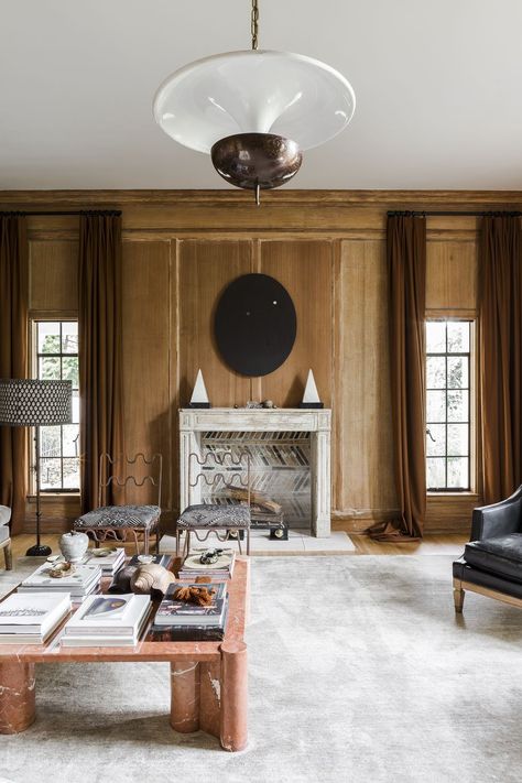 Nate Berkus Jeremiah Brent LA Home Vintage Family Room, Nate And Jeremiah, Jeremiah Brent, Living Room Trends, Nate Berkus, Simple Living Room, Beautiful Living Rooms, Celebrity Houses, Room Wall Decor