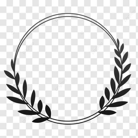 circle leaf wedding decoration frame circle leaf wedding leaf png Circle Leaf Design, Leaf Png, Frame Circle, Circle Vector, Png Frame, Circle Borders, Frame Decoration, Vector Infographic, Wedding Leaves