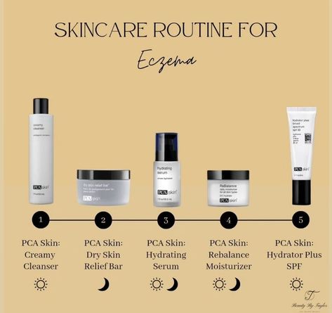 PCA Skin Routine For Eczema 💛 Pca Skin Care, Skincare Routines, Pca Skin, Deep Skin, Moisturizing Serum, Skin Routine, Skin Serum, Skin Issues, Skin Care Products