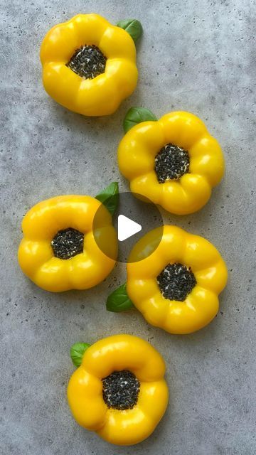 Sine Siemkowicz on Instagram: "SUNFLOWER FETA SANDWICHES🌻 

With yellow pepper, feta and sesame seeds.

#fetacheese #stuffedpeppers #beautifulcuisines #eeeeats #lunchtime #appetizers #partyfood" Lunchtime Appetizers, Yellow Pepper, Sesame Seeds, Feta Cheese, Party Food, Food Art, Feta, Sandwiches, Sunflower