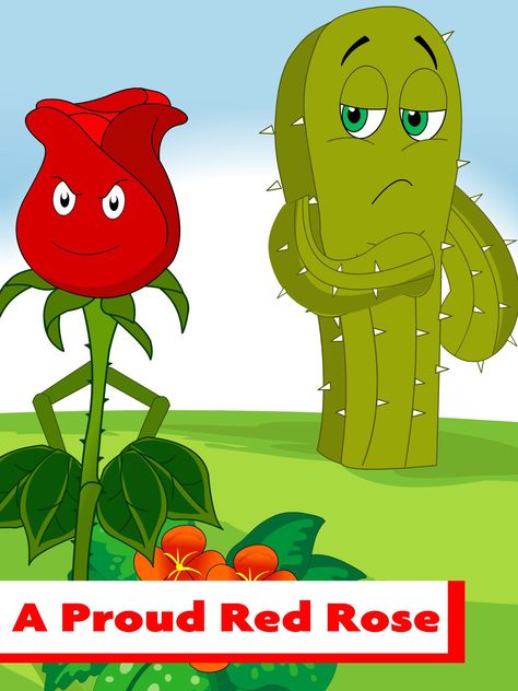 World’s Best English Short Stories Online...  "Proud Red Rose"  #shortstory The Proud Rose Story, Kids Story With Pictures, Story For Kids Short In English, Picture Story For Kids, Baby Story Books, Stories With Moral Lessons, Story Reading, Nursery Rhymes Activities, Short Moral Stories