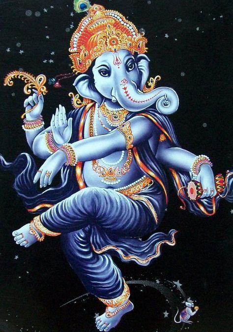 Ganesha Hd Wallpapers, Ganesh Dancing, Om Gam Ganapataye Namaha, Dancing Ganesha, Wallpapers Pictures, Ganesha Painting, Lord Ganesha, Ganesha, Dancing