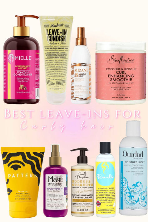 These are the top nine best leave in conditioners on amazon for curly hair! The links for the leave in conditioners can be found down below!! Best Curly Hair Leave In Conditioner, Good Leave In Conditioner For Wavy Hair, Natural Conditioner For Curly Hair, Good Leave In Conditioner For Curly Hair, Best Leave In Conditioner For Wavy Hair, Low Porosity Leave In Conditioner, Leave In Conditioner For Wavy Hair, Best Leave In Conditioner For Curly Hair, Leave In Conditioner For Curly Hair