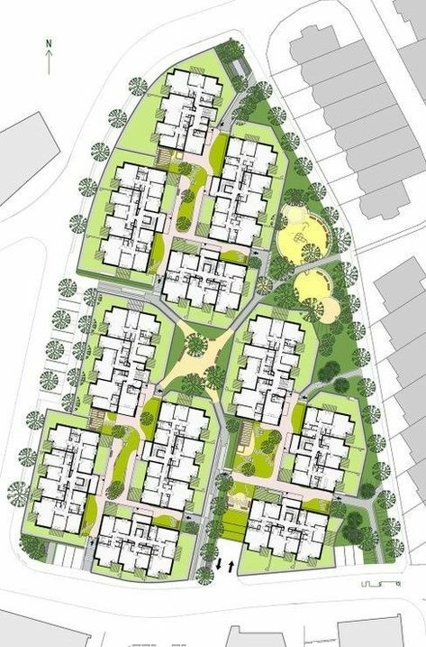 Site Plan Design, Plot Plan, Urban Design Architecture, Urban Design Concept, Urban Design Plan, Residential Building Design, Urban Landscape Design, Architecture Panel, Plans Architecture