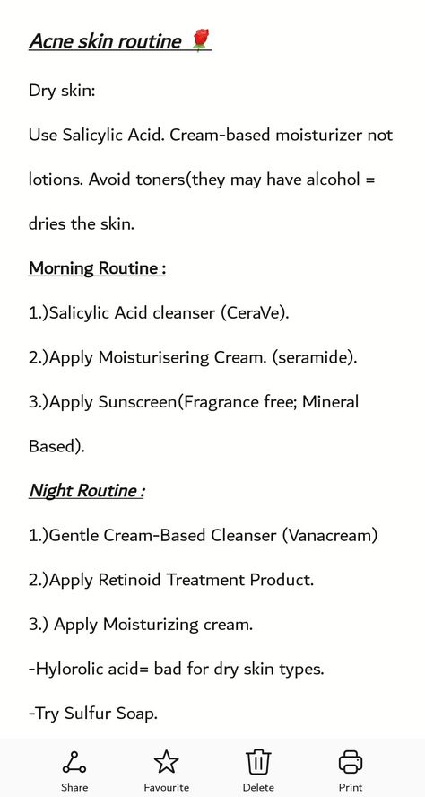 Skin Care For Dry Acne Prone Skin, Dry Acne Prone Skin Routine, Skin Routine For Dry Skin, Acne Skin Routine, Dry Acne Prone Skin, Proper Skin Care Routine, Routine For Dry Skin, Skin Hacks, Clear Skin Routine