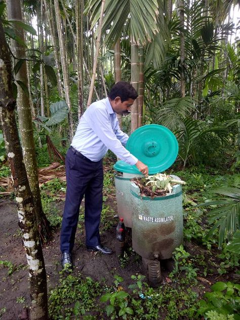 Assam Man Farms Fish in Rooftop Pond, Turns Waste into Bio-Pesticides! Plastic Waste Management, Solid Waste Management, Green Tea Plant, Biodegradable Waste, Back In 2005, Waste Land, Environmental Scientist, Urban Farmer, Growing Greens