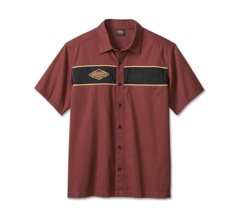 Honor the history of the motorcycle brand you love in our 120th Anniversary Mechanic Shirt. Crafted from a rugged cut of cotton twill that’s washed for softness to feel like an old favorite from its first wear. Harley Davidson Shirts, Black Silk Shirt, Mechanic Shirt, Rum Raisin, Hawaiian Shirt Women, Anniversary Shirt, New Harley Davidson, Mechanic Shirts, Harley Davidson Shirt