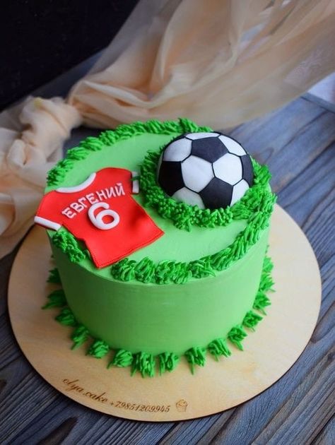 Pastel Futbol Soccer, Soccer Themed Cake, Football Theme Cake, Football Cake Design, Football Themed Cakes, Football Cakes, Soccer Birthday Cakes, Sports Themed Cakes, Football Birthday Cake