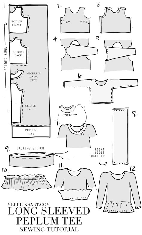 Diy Flutter Sleeves Pattern, How To Stitch A Top, Free Long Sleeve Shirt Patterns, Long Sleeve Shirt Pattern, Birthday Fabric, Sewing Top, Shirt Tutorial, Fabric Shopping, Sewing Tops