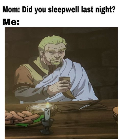 did you sleep well last night? Vinland Saga Manga, Saga Art, Alice Madness Returns, Vinland Saga, Dark Horse, Hot Topic, Public Space, Super Powers, Reaction Pictures