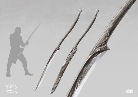 ArtStation - Rings of Power S1 - Silvan Elves Tolkien Elvish, Silvan Elves, Workshop Design Studio, Middle Earth Elves, Tactical Swords, The Rings Of Power, Armor Ring, Rings Of Power, Weta Workshop