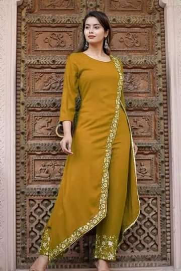 Kurti Dress Designs, Stylish Kurtis Design, Kurti Dress, Fashionable Saree Blouse Designs, Designer Kurti Patterns, Simple Kurti Designs, Long Dress Design, Fancy Dresses Long, Dress Design Patterns