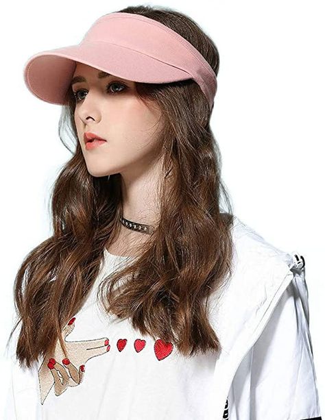 Sports Hats For Women, Summer Tennis, Summer Visor, Womens Visor, Golf Visor, Sports Wear Women, Outdoor Cap, Visor Hat, Sport Hat