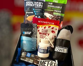 Gifts For Gym Lovers Men, Fitness Gift Basket, Gym Snacks, Box Sport, Fitness Box, Surprise Gift Box, Super Cookies, Gifts For Gym Lovers, Gym Rats