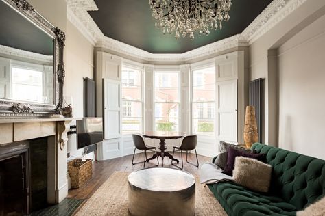 5\. A Victorian flat in Redland Victorian Flat, Victorian Apartment, Contemporary Victorian, Victorian Terraced House, Apartment Chic, Victorian London, London Flat, Wood Burning Fires, Mid Century Decor