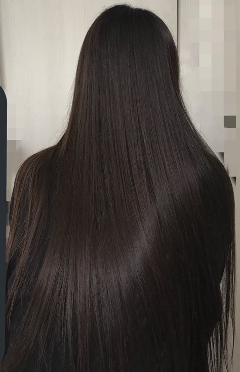 Long Shiny Hair, Korean Hair Color, Brown Hair Looks, Brown Hair Inspo, Long Silky Hair, روتين العناية بالبشرة, Long Brown Hair, Beautiful Long Hair, Dark Brown Hair