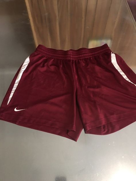 Nike Soccer Shorts, Maroon Shorts, Fitness Wear Outfits, Soccer Shorts, Nike Soccer, Fits Clothes, Fame Dr, Sports Wear, Sporty Outfits