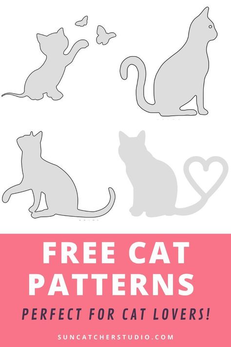 Pets Laser Cut Paw Stencil, Svg Patterns, Cat Template, Cat Patterns, Eagle Drawing, Svg Templates, All Pins, Cat Printable, Print Outs