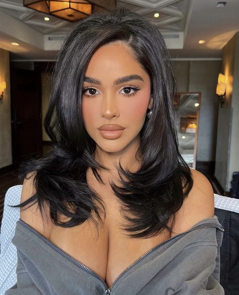 Megan Good Makeup, Makeup For Olive Skin Tone, Matte Skin Makeup, Bday Makeup, 28 Birthday, Glam Bride Makeup, Brow Freeze, Bombshell Makeup, Makeup Practice