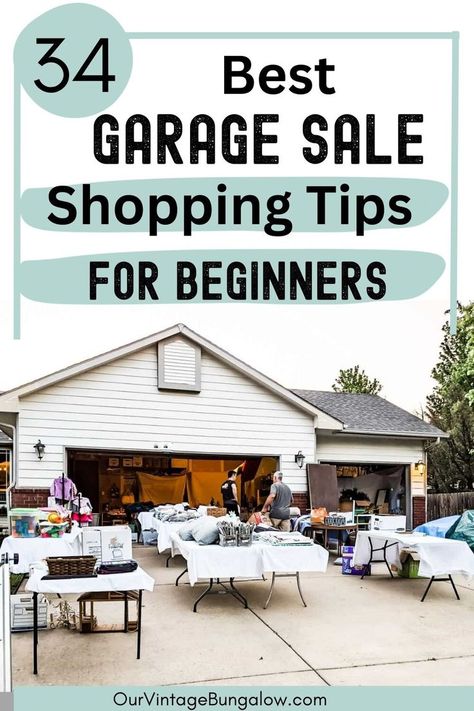 Yard Sale Display, Yard Sale Organization, Garage Sale Organization, Vintage Bungalow, Garage Sale Tips, Yard Sale Finds, Garage Sale Finds, Charity Shop, To Be Honest