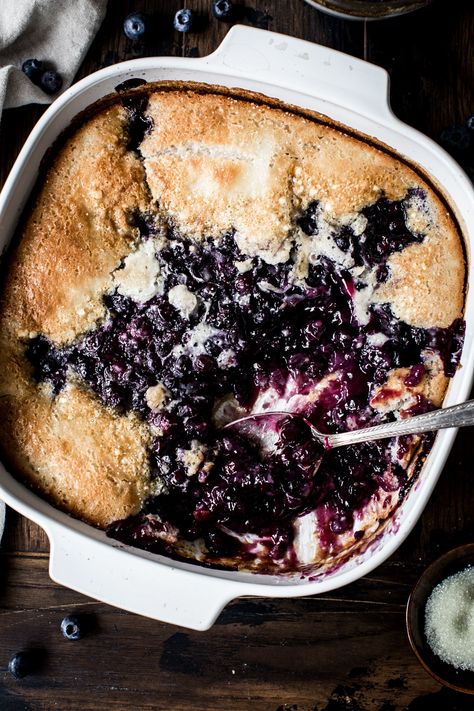 Easy Blueberry Cobbler, Cooks Illustrated Recipes, Blueberry Cobbler Recipes, Dessert Aux Fruits, Blueberry Cobbler, Easy Blueberry, Cooks Illustrated, Blueberry Pancakes, Blueberry Recipes