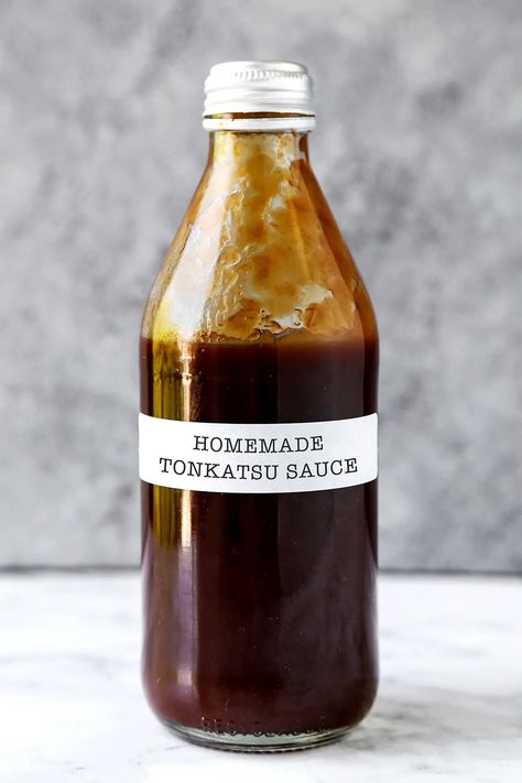 Tonkatsu Sauce - How To Make It | Pickled Plum Bhuna Chicken Recipe, Katsu Sauce Recipe, Katsu Sauce, Japanese Sauce, Tonkatsu Sauce, Croquettes, Spice Mixes, Asian Food, Dipping Sauce