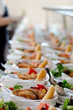 Boxed lunches for a crowd.   Finally someone got the point. Lunches For A Crowd, Lunch For A Crowd, Ladies Activities, Catering Box, Crowd Food, Women Retreat, Boxed Lunches, Large Meals, March For Life