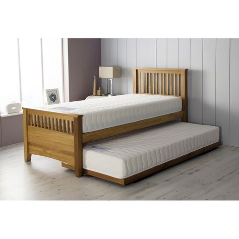 Airsprung Beds Falmouth Guest Bed & Reviews | Wayfair.co.uk Bed Fold, Bed Murphy, Small Flats, Trundle Bed Frame, Sofa Daybed, Hidden Bed, Wood Daybed, Single Bed Frame, Daybed With Trundle