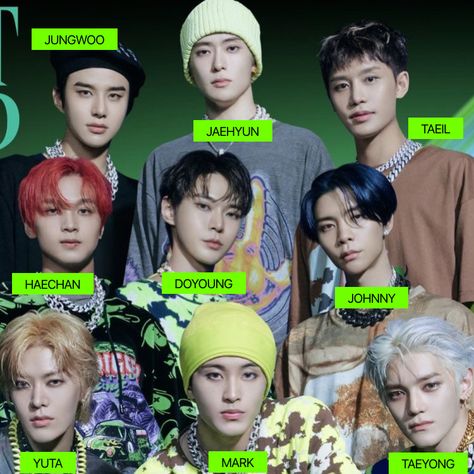 nct 127 names Nct 127 With Names, Nct 127 Group Photo With Names, Nct Members Names, Nct 127 Members, Kpop Group Names, Nct U Members, Group Names, Kpop Men, Photo Grouping