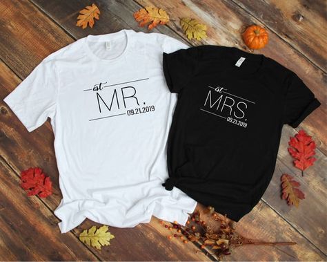 Newlywed Shirts Honeymoon, Newlywed Shirts, Married Couple Shirts, Mr And Mrs Shirts, Mrs Shirts, Baby Shower Shirts, Married Shirt, Groom Shirts, Mrs Shirt