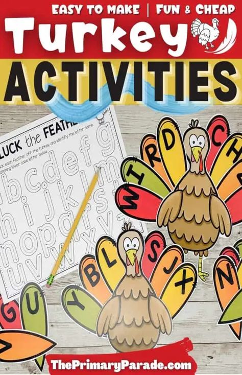 turkey letter match Thanksgiving Literacy Activities, Thanksgiving Literacy, Printable For Preschool, Thanksgiving Centers, Thanksgiving Activities For Kindergarten, Letter Matching Game, Thanksgiving Letter, Letter Sort, Thanksgiving Activities For Kids