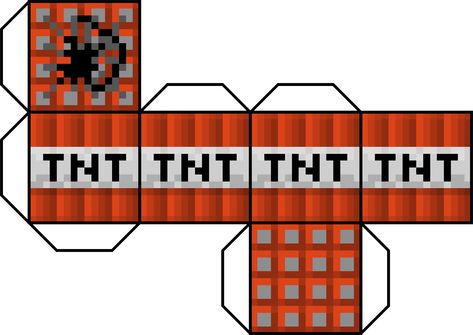 Minecraft Paper, Papercraft Minecraft Skin, Minecraft Templates, Tnt Minecraft, Minecraft Tnt, Minecraft Logo, Minecraft Printables, Minecraft Blocks, Skins Minecraft