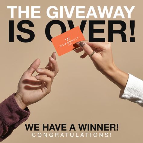 🎉 Congratulations to Our Giveaway Winner! 🎉 Thank you to everyone who participated in our 1-week giveaway. We're thrilled to announce the lucky winner of the $100 Wunderfit Labs gift card! 🏆 Winner: @anniemurta (Please DM us to claim your prize!) Didn't win this time? Stay tuned for more giveaways and make sure to follow @WunderfitLabs for your daily dose of wellness inspiration and premium health products. 💚 . #wunderfitlabs #digestion #superfood #supplements #energy #workoutdrink #hea... Who We Are, Giveaway Winner Post, Giveaway Design Ideas, Giveaway Winner Announcement Instagram, Giveaway Post Design, Gift Cards Aesthetic, Winner Aesthetic, Giveaway Aesthetic, Giveaway Winner Announcement