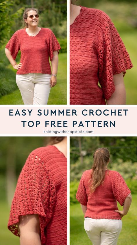 Looking for a stylish and simple summer project? Check out this free boho crochet top pattern! This easy crochet top pattern is light and breezy, ideal for warm days. Whether you're heading to the beach or a summer festival, this crochet top pattern is a must-try. Find the free pattern here and start your next summer crochet project today!