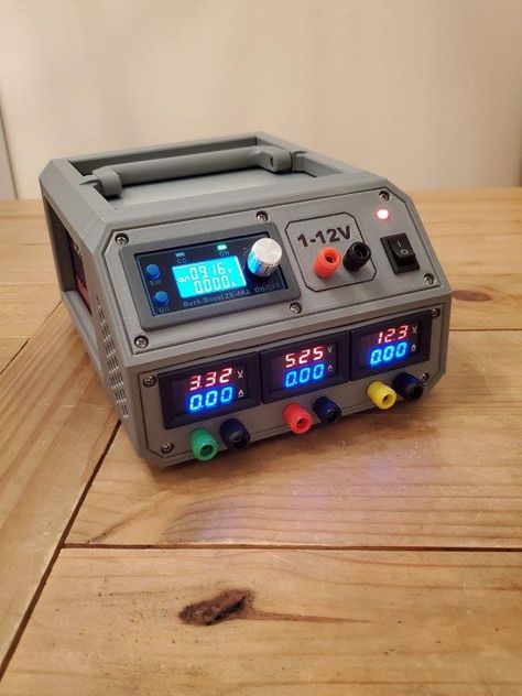 Thingiverse - Digital Designs for Physical Objects Diy Power Supply, Atx Power Supply Diy, Electronics Workspace, Power Supply Design, Useful 3d Prints, Arduino Projects Diy, Electronic Workbench, Drukarka 3d, Robotic Automation