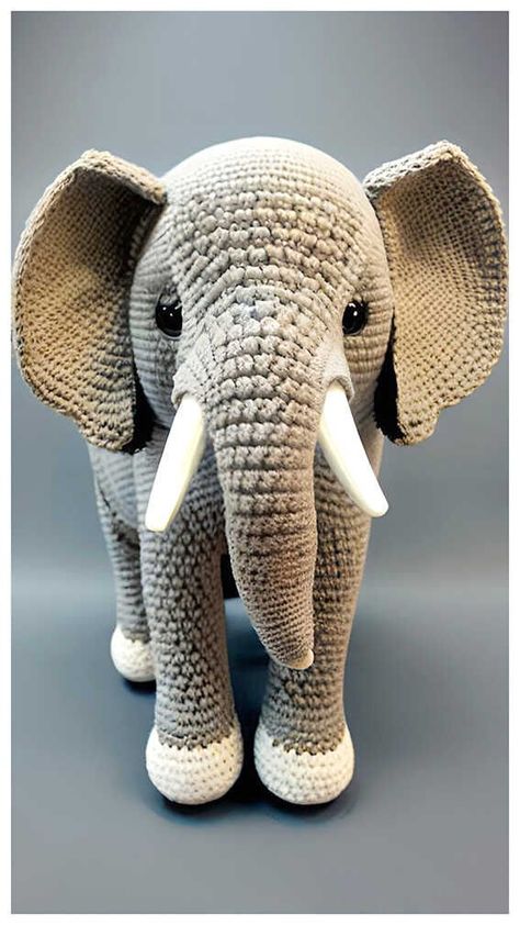 Amigurumi Elephant Patterns – Free Amigurumi Crochet, All Things Crochet, Crochet Toys Free Patterns Amigurumi, Amigurumi Toys Free Pattern, Amigurumi Free Pattern Animals, Free Amigurumi Patterns Animals, Elephant Crochet Pattern Free, Free Crochet Elephant Pattern, Amigurumi Animals Free Pattern