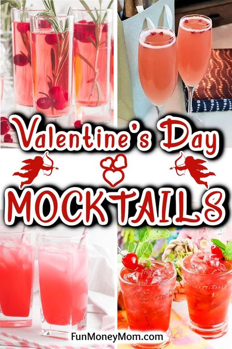 Valentines Mocktails For Kids, Valentines Day Non Alcoholic Drinks, Mocktail Recipe Valentines, Valentines Day Mocktails Non Alcoholic, Valentine’s Day Punch Non Alcoholic, Valentine’s Day Punch For Kids, Virgin Valentine Drinks, Non Alcoholic Valentines Drinks, Valentine’s Day Drinks For Kids