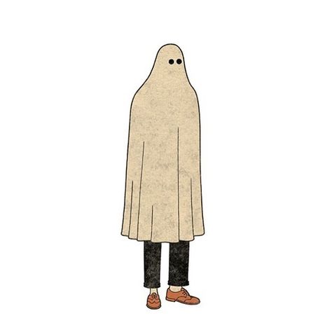 Ghost Images, Brown Paper Bag, A Ghost, Brown Paper, 그림 그리기, Character Illustration, Drawing Inspiration, Graphic Illustration, No. 2