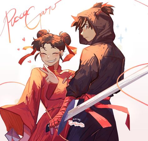 Pucca X Garu Cartoon, Pucca Garu Fanart, Pucca And Garu, Any Pronouns, Couple Drawings, Illustration Girl, Cartoon Shows, Best Anime Shows, Cute Anime Couples