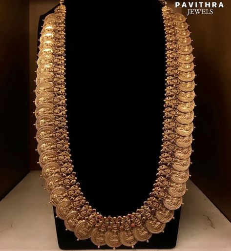 Kasula Mala Jewellery Designs, Kasulaharam Latest Designs, Traditional Kasulaperu Designs, Kaasina Sara Gold Designs, Laxmi Kasula Haram Latest, Antique Kasu Mala, Kasu Mala Designs Gold Latest, Kasina Sara Jewellery, Kasina Sara Antique