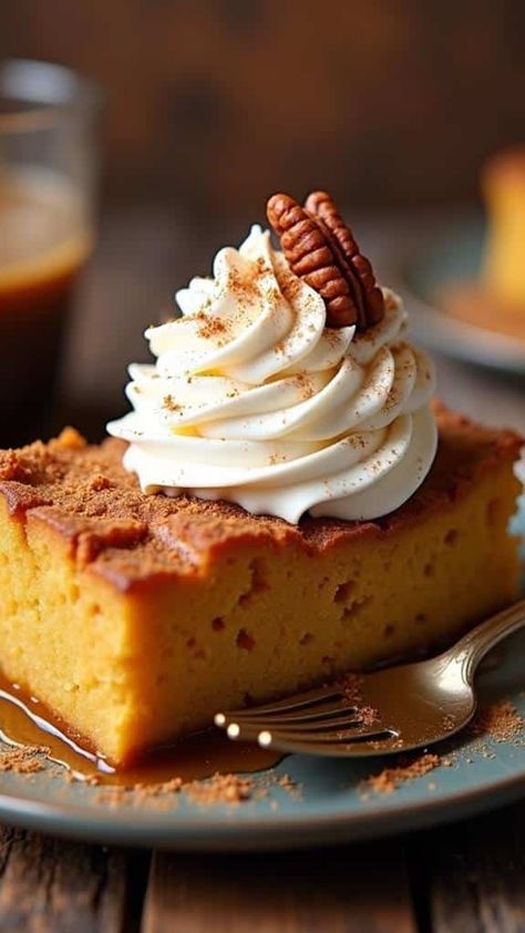 Pumpkin Bread Pudding With Maple Whipped Cream Fall Desserts For A Crowd, Traditional Bread Pudding, The Best Pumpkin Bread, Maple Whipped Cream, Best Pumpkin Bread, Pumpkin Bread Pudding, Leftover Pumpkin, Creamy Pudding, Decadent Cakes