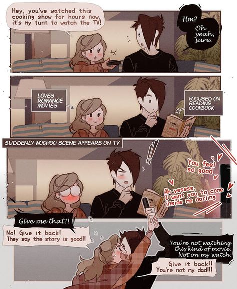 Little Mays Vampire, Kawacy Art, Vampire Comic, Jojo Videos, Nerdy Humor, Marceline And Princess Bubblegum, Romance Movie, Cute Couple Comics, Couples Comics