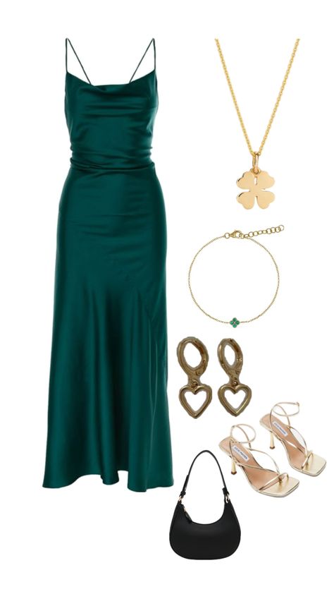 Teal Outfits, Awards Night, Gold Outfit, Turquoise Dress, Dark Turquoise, Night Ideas, Beautiful Style, Prom Wedding, Dark Teal